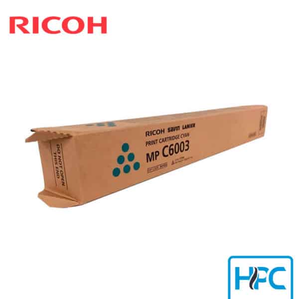Toner Ricoh Cyan 841858 para MP C3003, MP C3503