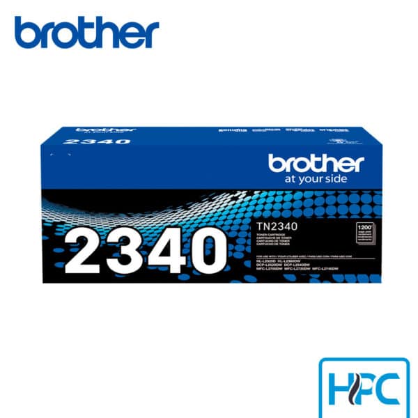 Toner Brother Negro TN-2340 para HL-L2320D, HL-L2360DW, DCP-L2540DW