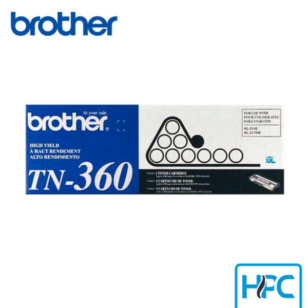 Toner Brother Negro TN-360 para HL-5240, HL-5250DN, DCP-8060