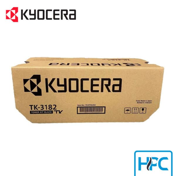 Toner Kyocera Negro TK-3182 para ECOSYS P3055dn, P3060dn