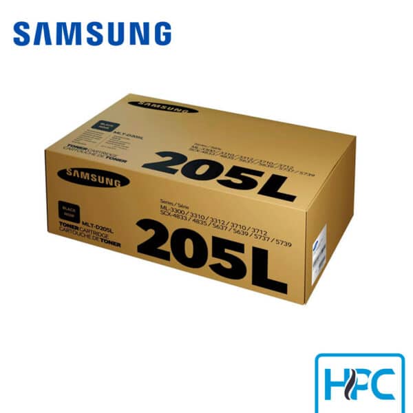 Toner Samsung Negro MLT-D205L para ML-3310, ML-3710, SCX-4833, SCX-5637