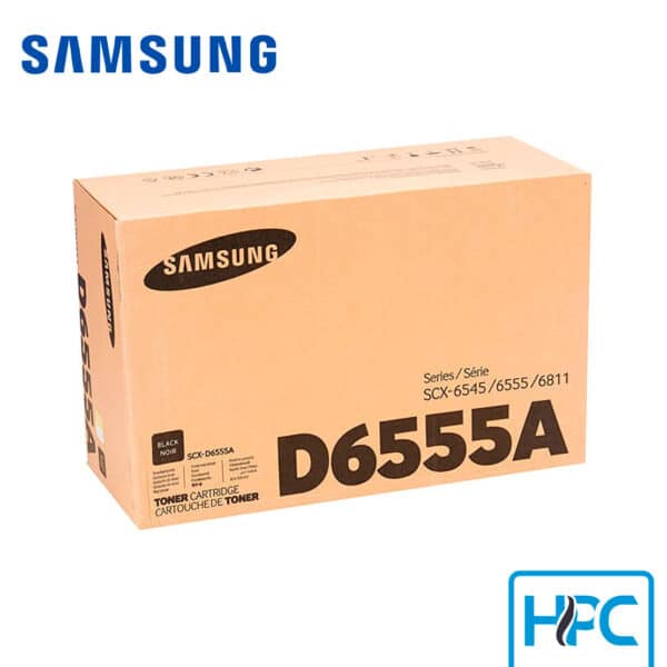 Toner Samsung Negro SCX-D6555A para SCX-6545, SCX-6555