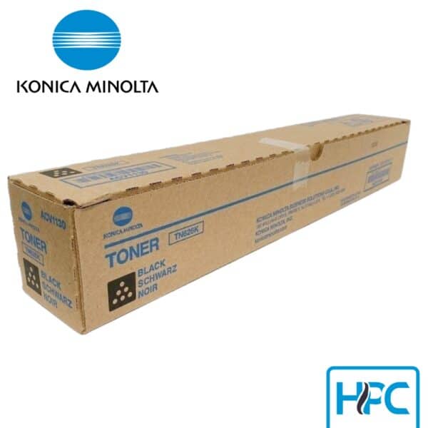 Toner Konica Minolta TN-626K, Negro ACV1190 Bizhub C450i, C550i, C650i
