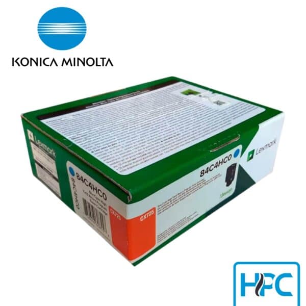 Tóner Lexmark 84C4HC0 Cyan original CX725dhe