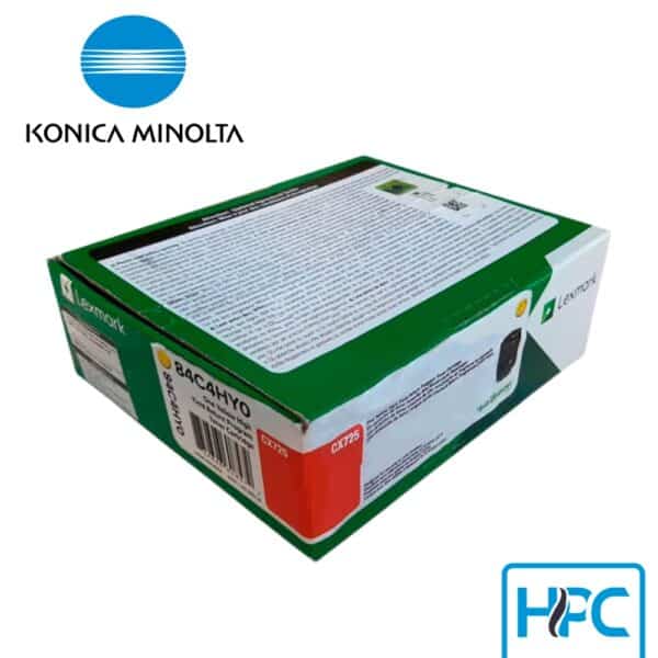 Toner Lexmark 84C4HY0 Yellow 16000 Paginas Cx725Dge